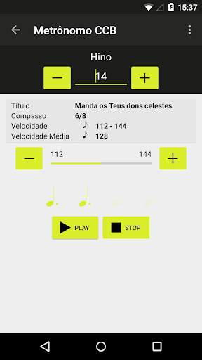 Metrônomo CCB Free screenshot 2
