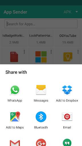 AppSender -  Share Apps screenshot 4