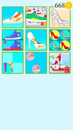 dye shoes game screenshot 2