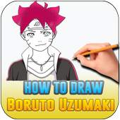 How to Draw Boruto Characters From Naruto Anime 1.0