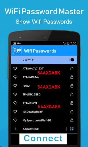 Wifi password master key show screenshot 5