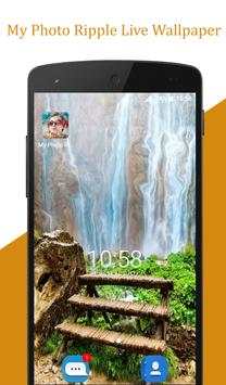 Photo in Water Live Wallpaper screenshot 1