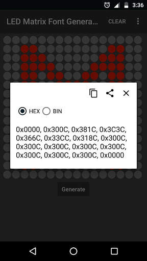 LED Matrix Font Generator скриншот 2