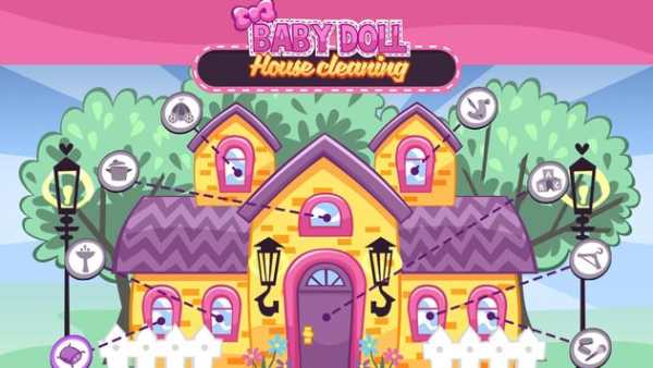Baby Doll House Cleaning screenshot 1