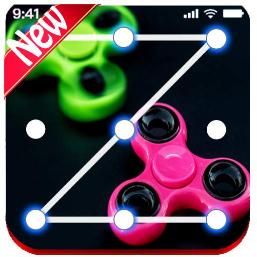 Fidget Spinner Lock Screen Pin Pattern Spinner 5.08