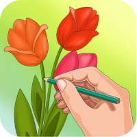 Как рисовать цветы on 9Apps