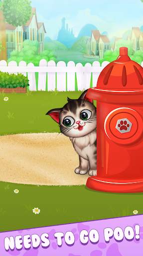 My Fluffy Kitty: Talking Pet DayCare Game For Kids screenshot 5