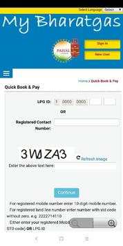Online LPG GAS Booking Bharatgas Gas HP Indane Gas screenshot 3
