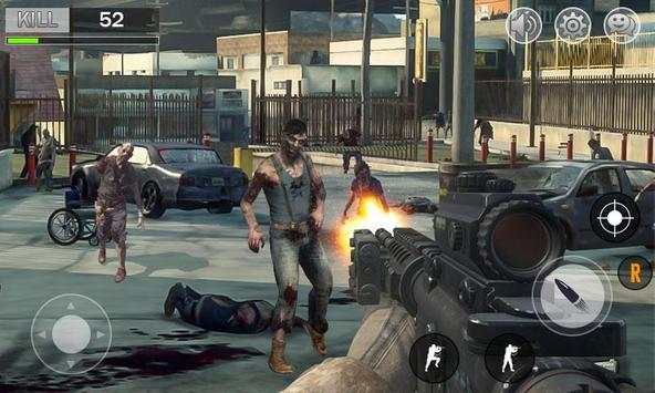Zombie Hunter Dead Target Shooting King 3D screenshot 2