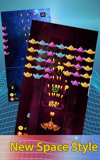 Alien shooter! Chicken shooter : Galaxy attack screenshot 7
