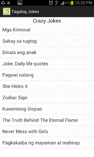 Tagalog Jokes screenshot 3