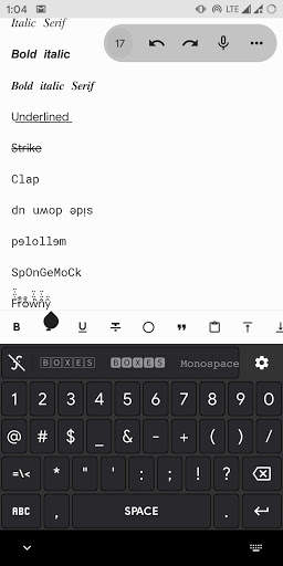 CoolFonts Keyboard  - Cool and stylish fonts स्क्रीनशॉट 6