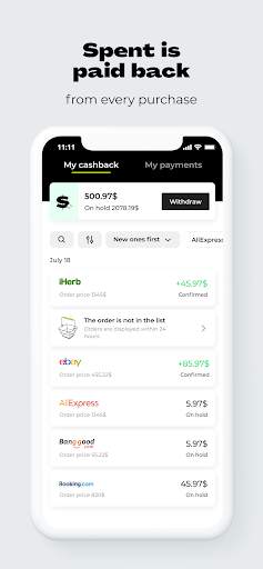Backit cashback: AliExpress... screenshot 2
