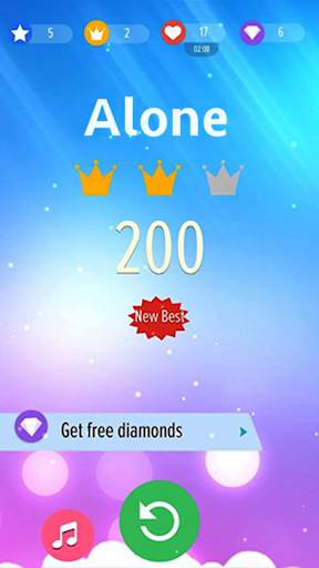 Piano Alan Walker screenshot 5