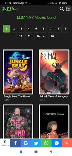 Torrent movie browser screenshot 2