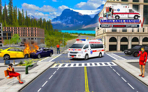 Emergency Rescue Ambulance Driving Simulator 2019 screenshot 6