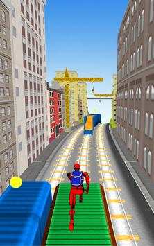 Subway chase with Spiderman screenshot 2