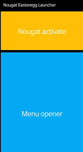 Nougat Easteregg Launcher screenshot 2