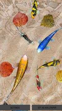 3D Koi Fish Wallpaper HD - 3D Fish Live Wallpapers screenshot 6