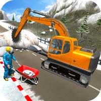 Snow Cutter Excavator Simulator-Winter Snow Rescue logo