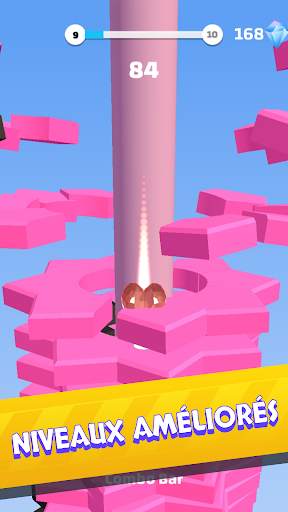 Helix Stack Jump: Smash Balle screenshot 1