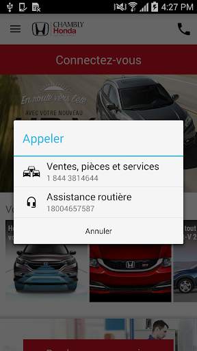 Chambly Honda screenshot 4