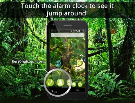 UR 3D Cute Jungle Birds HD screenshot 2