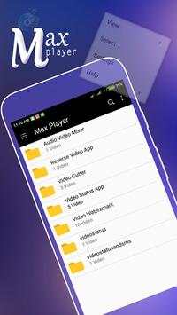Max Video Player screenshot 1