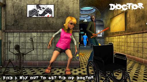 Scary Surgeon Doctor Games: Zombie Horror Hospital screenshot 1