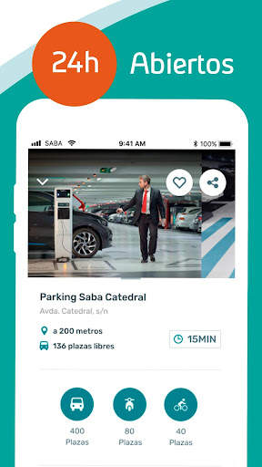 Saba - App reserva de parking screenshot 3