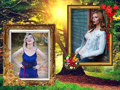 Nature Photo Frames Dual screenshot 1