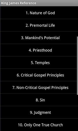 LDS Missionary's KJV Reference screenshot 2