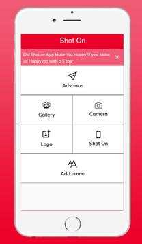 Shot On for One Plus: Auto Add Shot on Photo Stamp screenshot 6