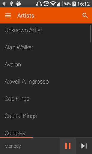 AudioVision Music Player 7 تصوير الشاشة