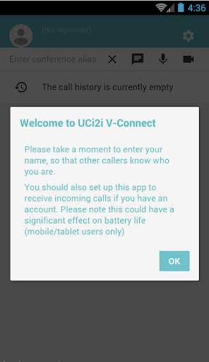 VC-Connect Mobile screenshot 1