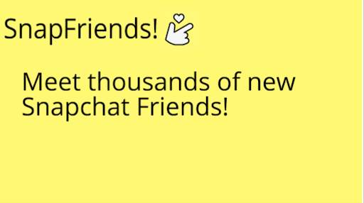 SnapFriends- make new friends screenshot 1