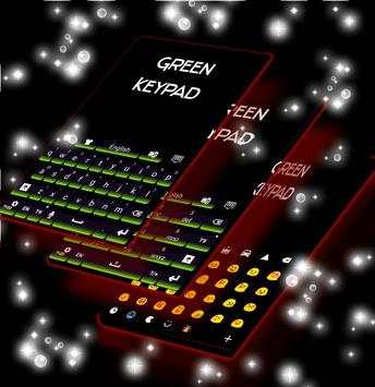Green Keypad Theme for Android screenshot 2