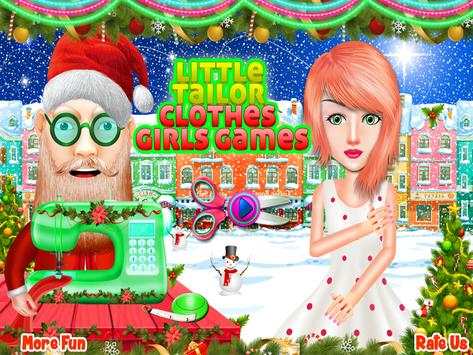 Little Tailor Clothes Girls Games screenshot 1