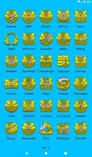 Yellow Icon Pack 10 تصوير الشاشة