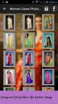 Women saree Photo Change screenshot 6