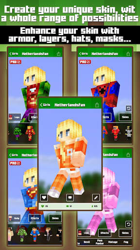 Skins for Minecraft for FREE screenshot 4