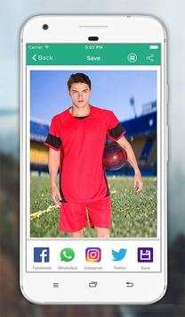 Football Soccer Photo Editor 15 تصوير الشاشة