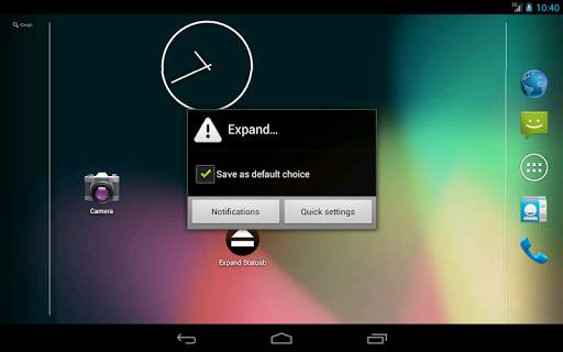 Expand Statusbar screenshot 5