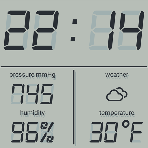 ikon LCD talking night clock