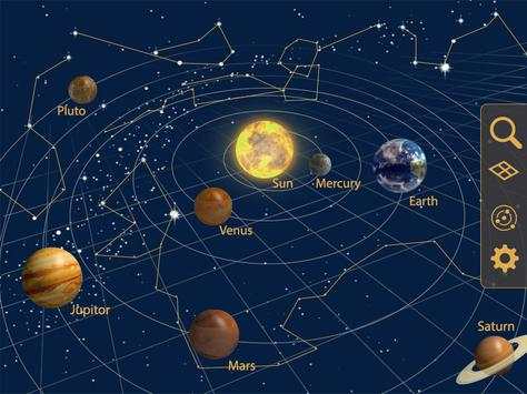 Solar System: Stars, Planets & Sky Map Scope скриншот 1