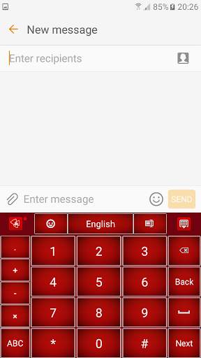Red Strawberry Keyboard screenshot 3