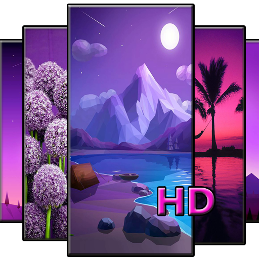 Purple Wallpaper HD icon