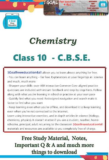 Class 10 Chemistry Term 2 screenshot 1
