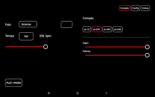 Another Flamenco Compás App screenshot 5