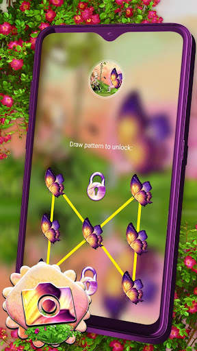 Butterfly Girl Nature Theme screenshot 5